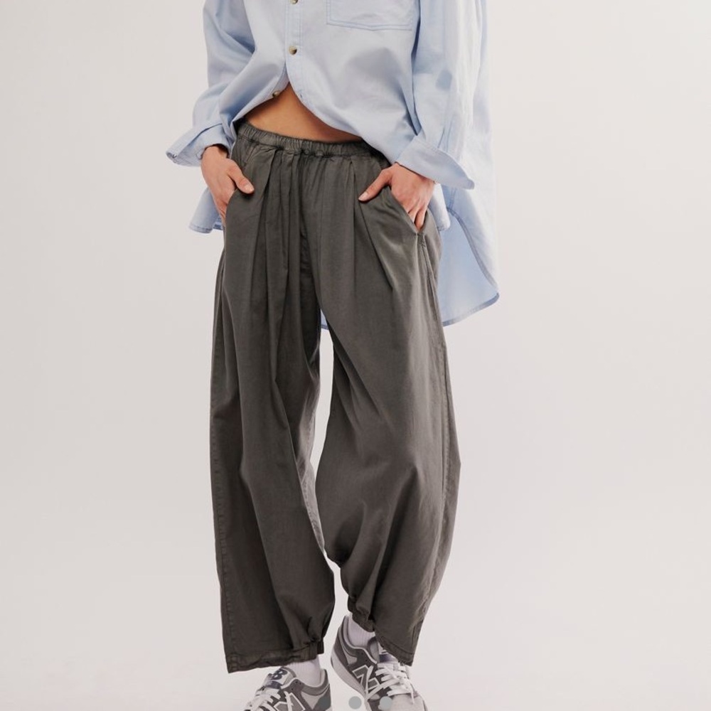 Free People Parachute Pants with Elastic Waistband